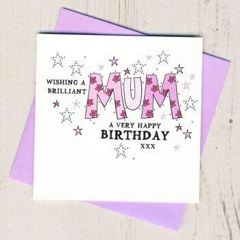 Mum Birthday Card