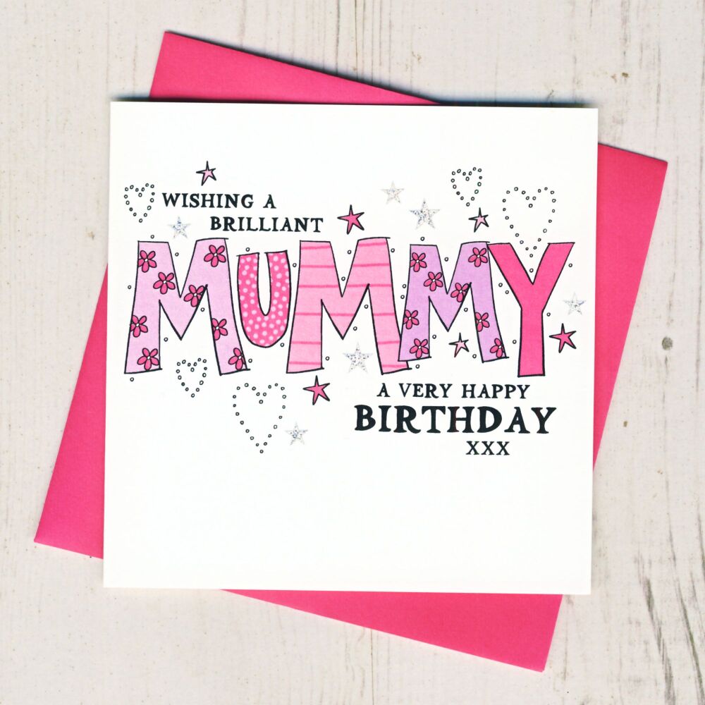 <!-- 008-->Mummy Birthday Card