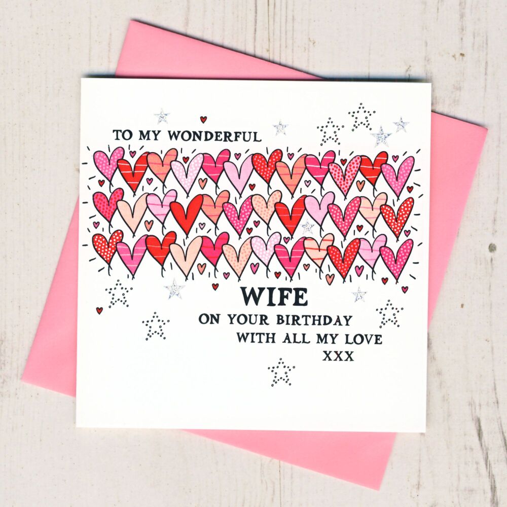 <!-- 008 -->Wife Birthday Card