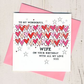 Wife Birthday Card