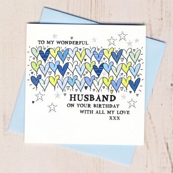 Husband Birthday Card
