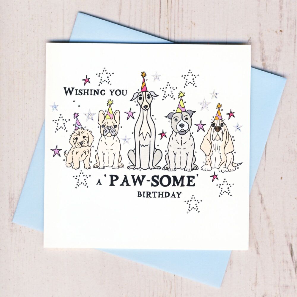  Wishing You a Paw-some Birthday Card