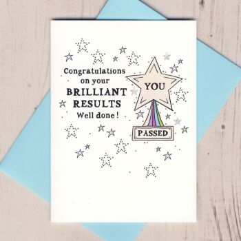  Brilliant Results Card