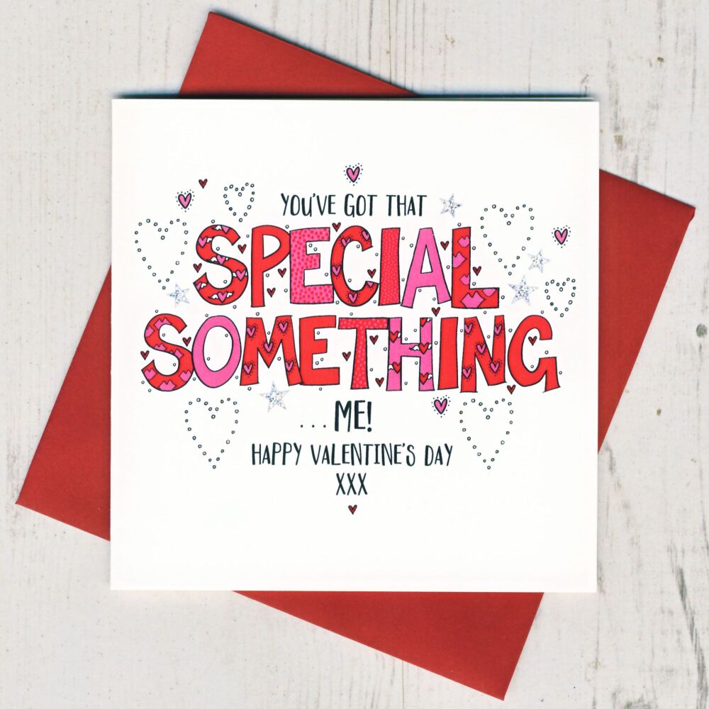 <!-- 002 -->Something Special Valentines Card