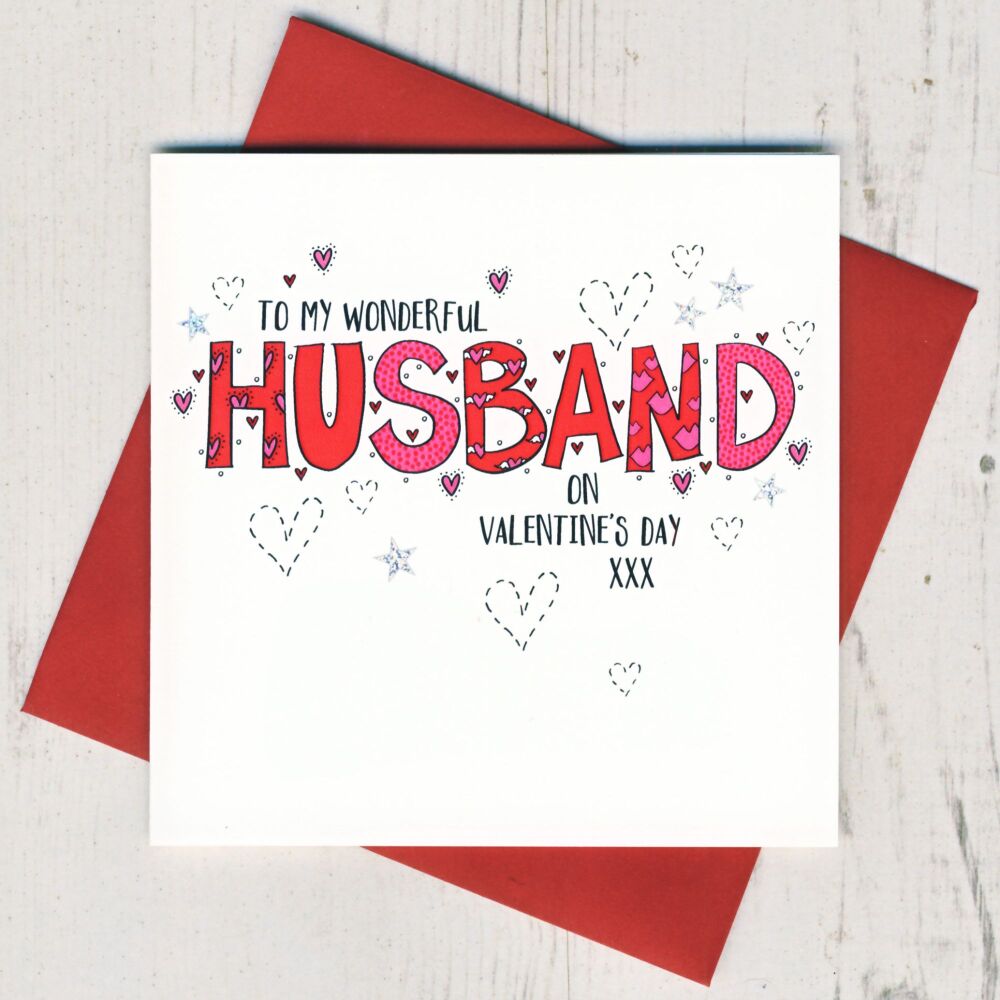 <!-- 001  -->Husband Valentines Card