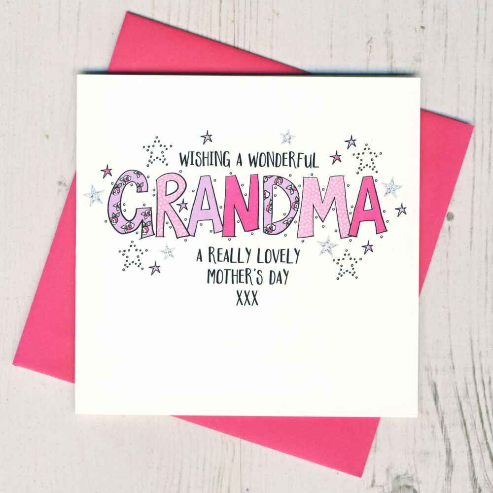 <!-- 033 -->Grandma Mother's Day Card