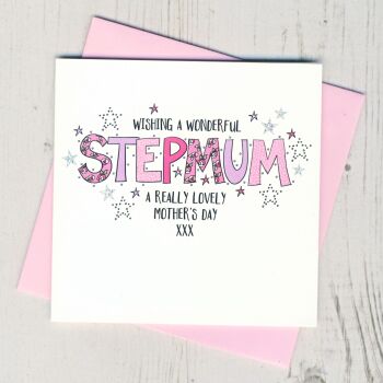 Stepmum Mother's Day Card