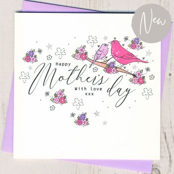 Birds Mother's Day Card