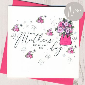 Flower Vase Mother's Day Card
