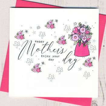 Flower Vase Mother's Day Card