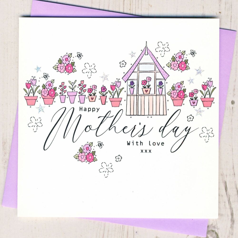 <!-- 044 -->Greenhouse Mother's Day Card