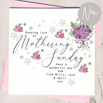 Personalised Mothering Sunday Card