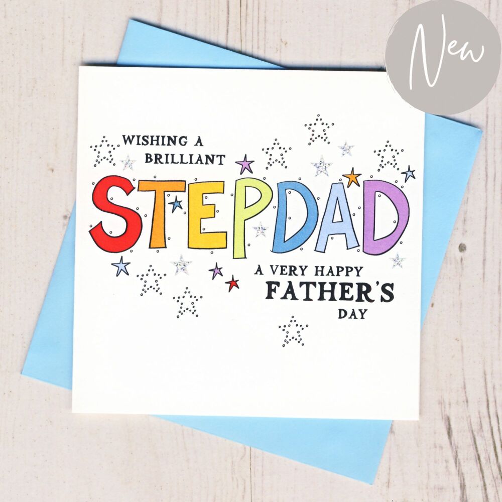 <!-- 008 -->Stepdad Father's Day Card