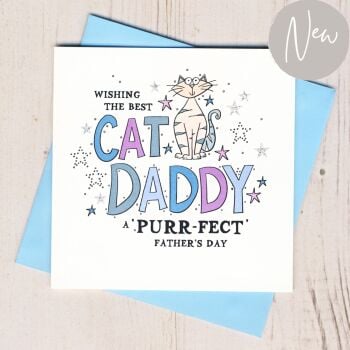 Cat Daddy Father's Day Card