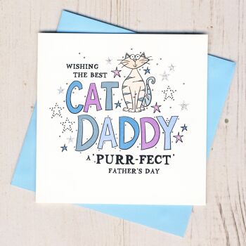 Cat Daddy Father's Day Card