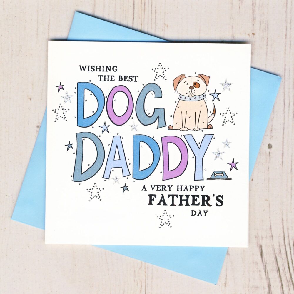 <!-- 007 -->Dog Daddy Father's Day Card