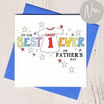 Number One Daddy Father's Day Card