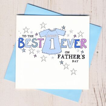 Number One Daddy Father's Day Card