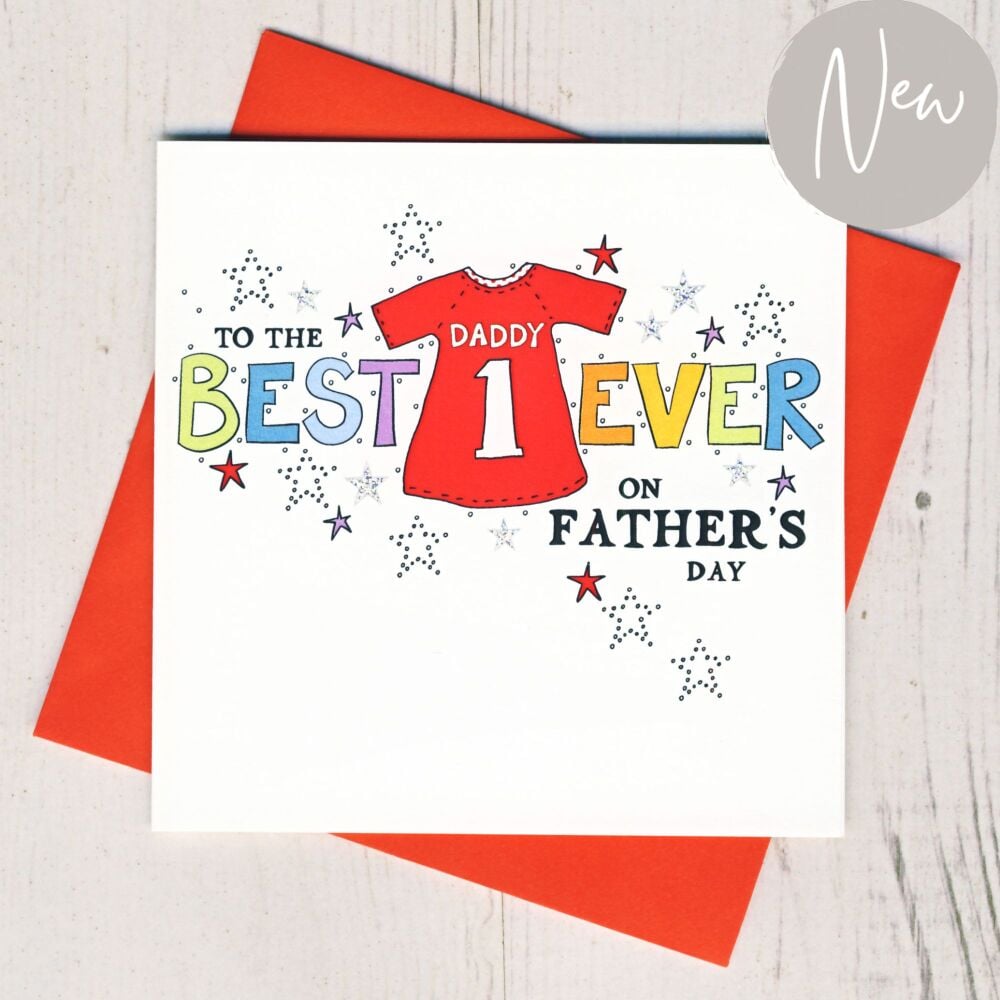 <!-- 006 -->Number One Daddy Father's Day Card