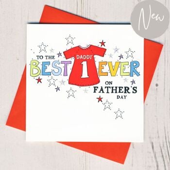 Number One Daddy Father's Day Card
