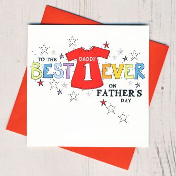 Number One Daddy Father's Day Card