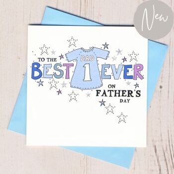 Number One Dad Father's Day Card