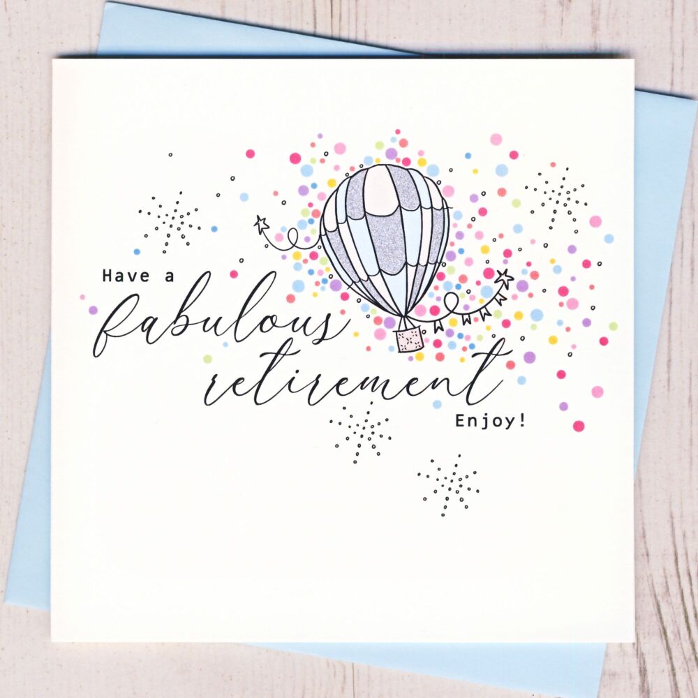 <!-- 008 -->  Fabulous Retirement Card
