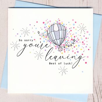 Sorry You're Leaving