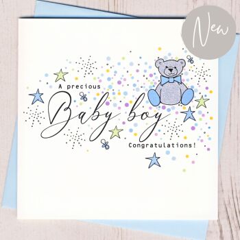 New Baby Boy Card