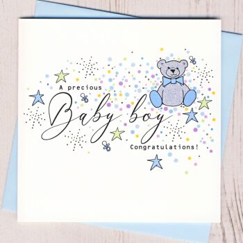 New Baby Boy Card