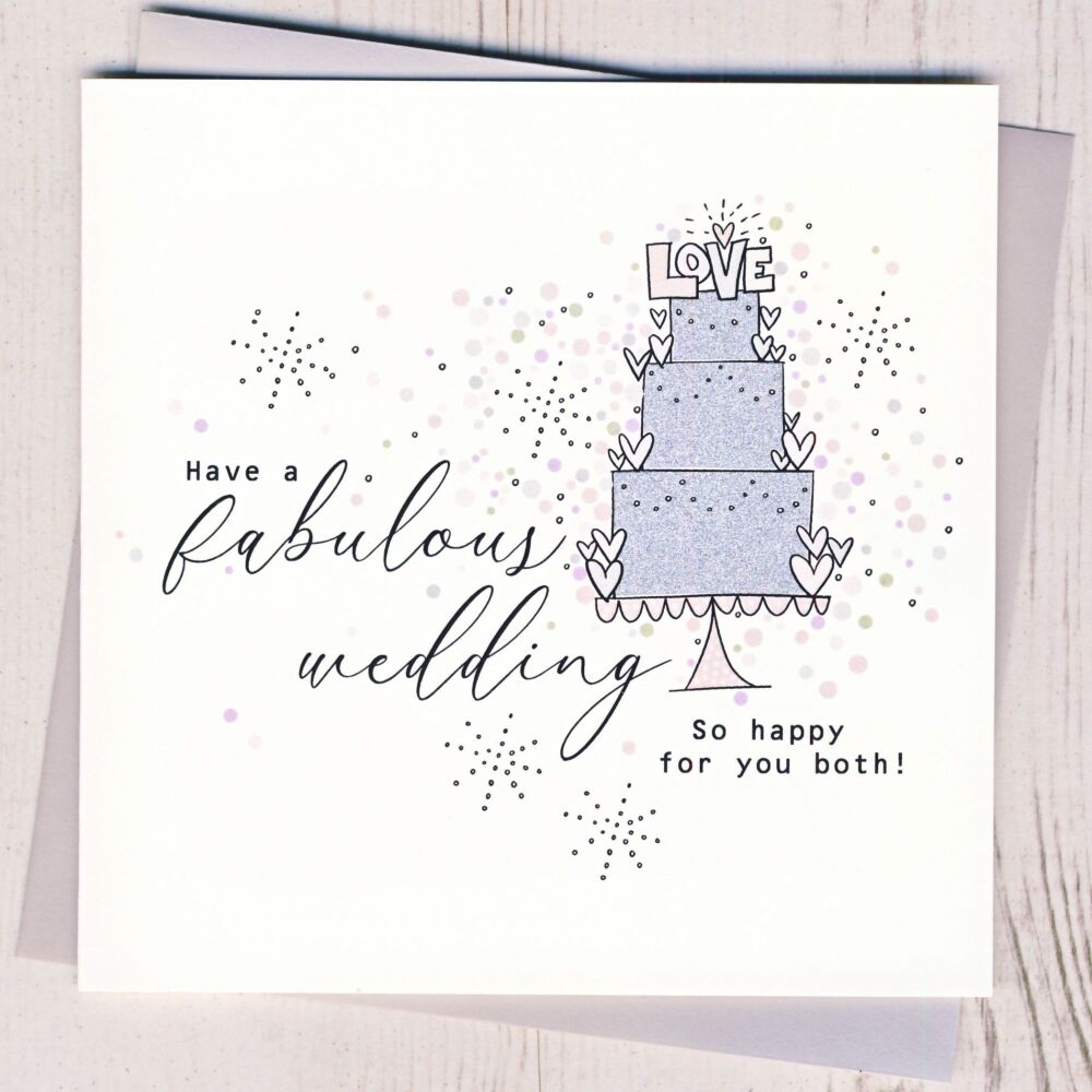 <!-- 023 -->Wedding Cake Card