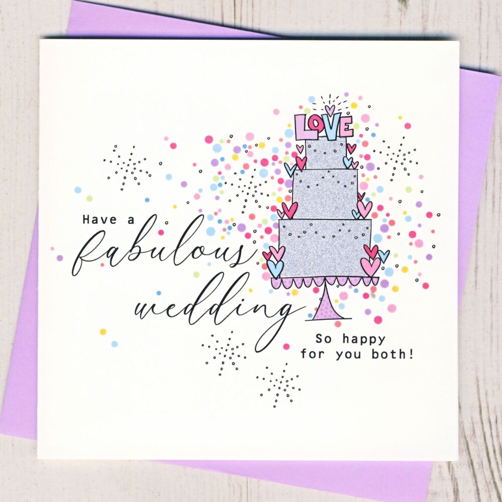 <!-- 023 -->Wedding Cake Card