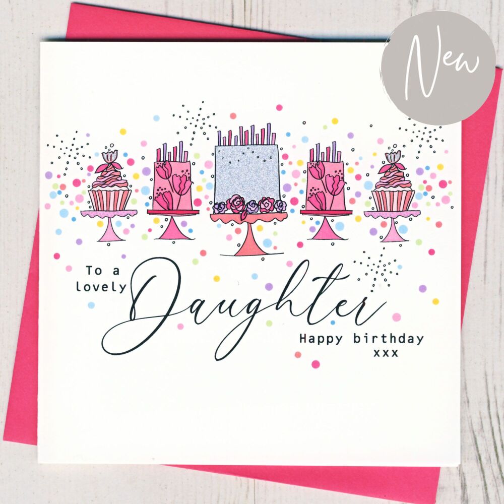 <!-- 021 --> Daughter Birthday Card