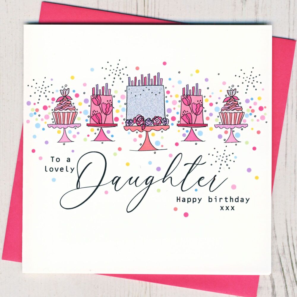<!-- 021 -->  Daughter Birthday Card