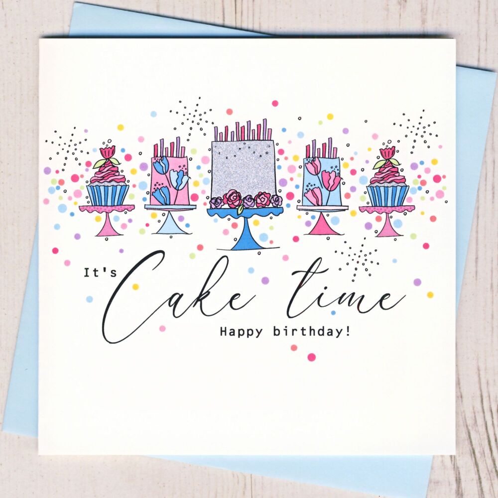  Cake Time Birthday Card