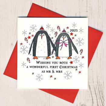  First Christmas as a Married Couple Card