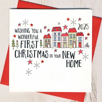 First Christmas In Your New Home Card