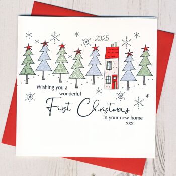 First Christmas In Your New Home Card