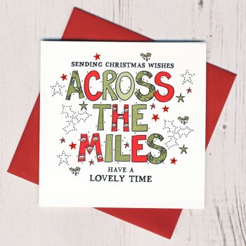 Across The Miles Card