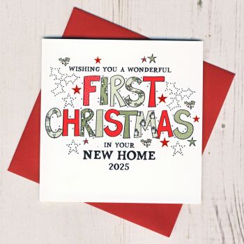 First Christmas In Your New Home Card