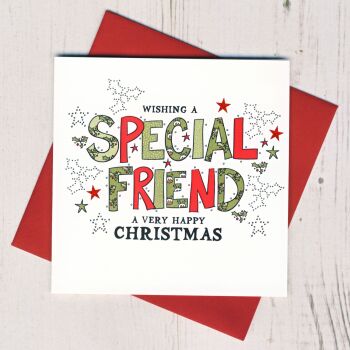 Special Friend Christmas Card