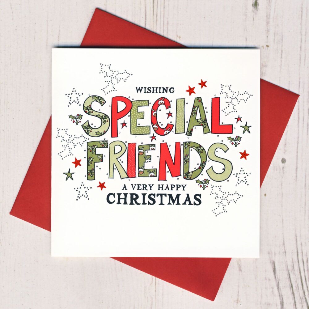<!-- 003-->Special Friend Christmas Card