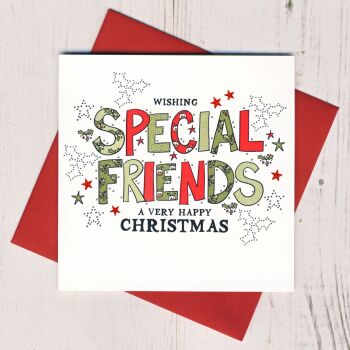 Special Friends Christmas Card