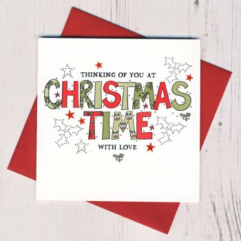 Thinking of You Christmas Card