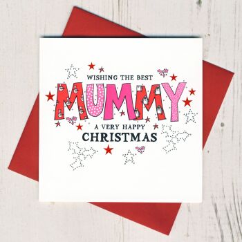 Wonderful Mummy Christmas Card