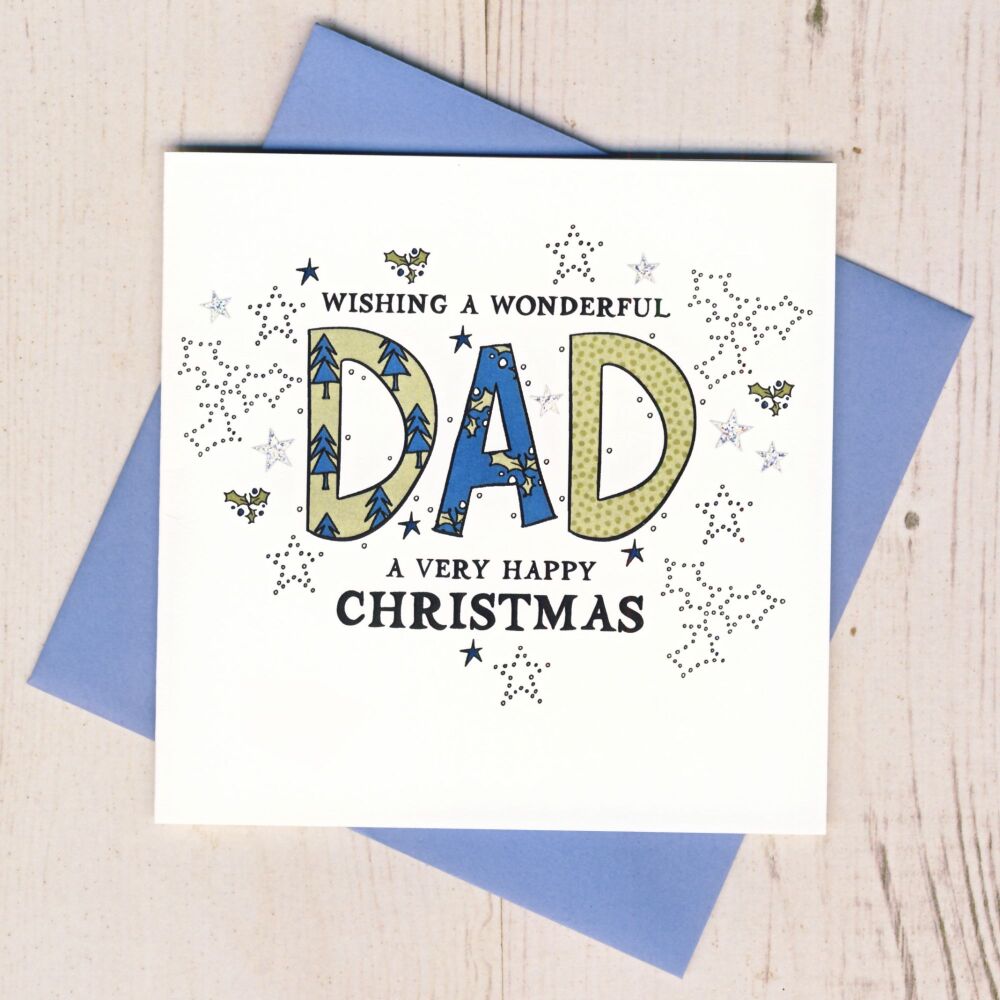 <!-- 000-->Wonderful Dad Christmas Card