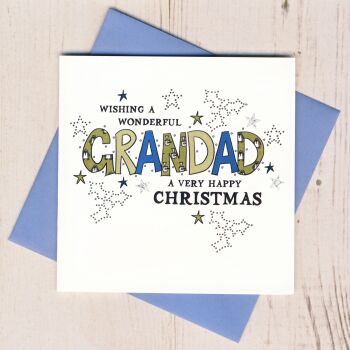Wonderful Grandad Christmas Card