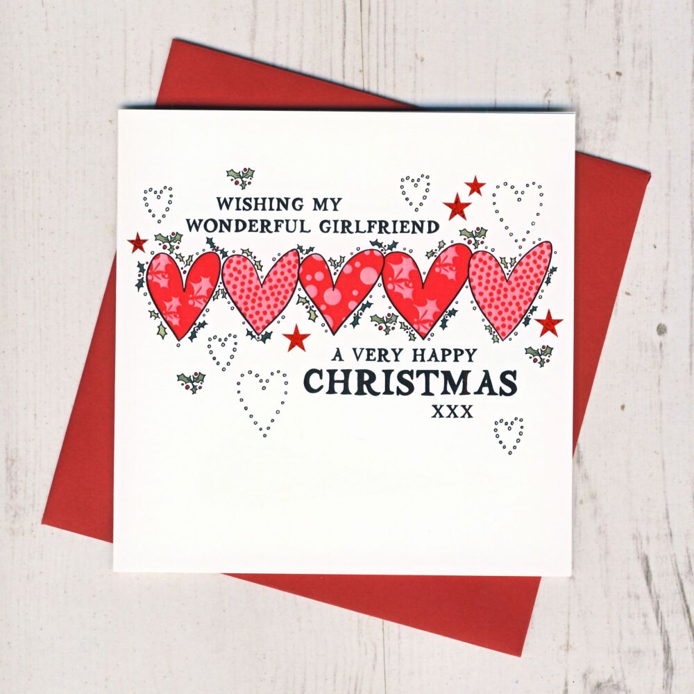 <!-- 000-->Wonderful Girlfriend Christmas Card