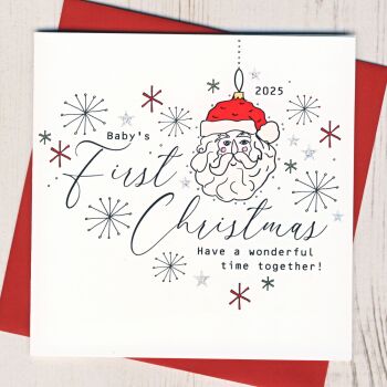 Baby's First Christmas Card