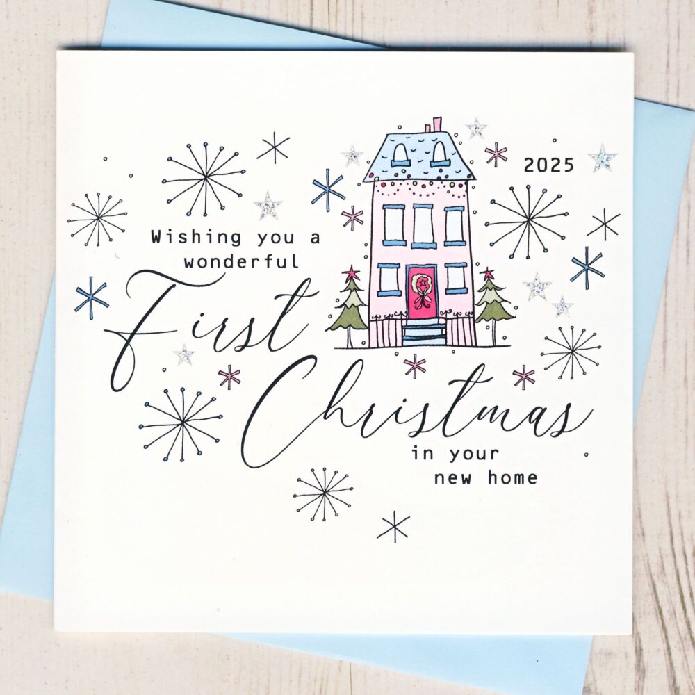 Merry 1st Christmas In Your New Home Card